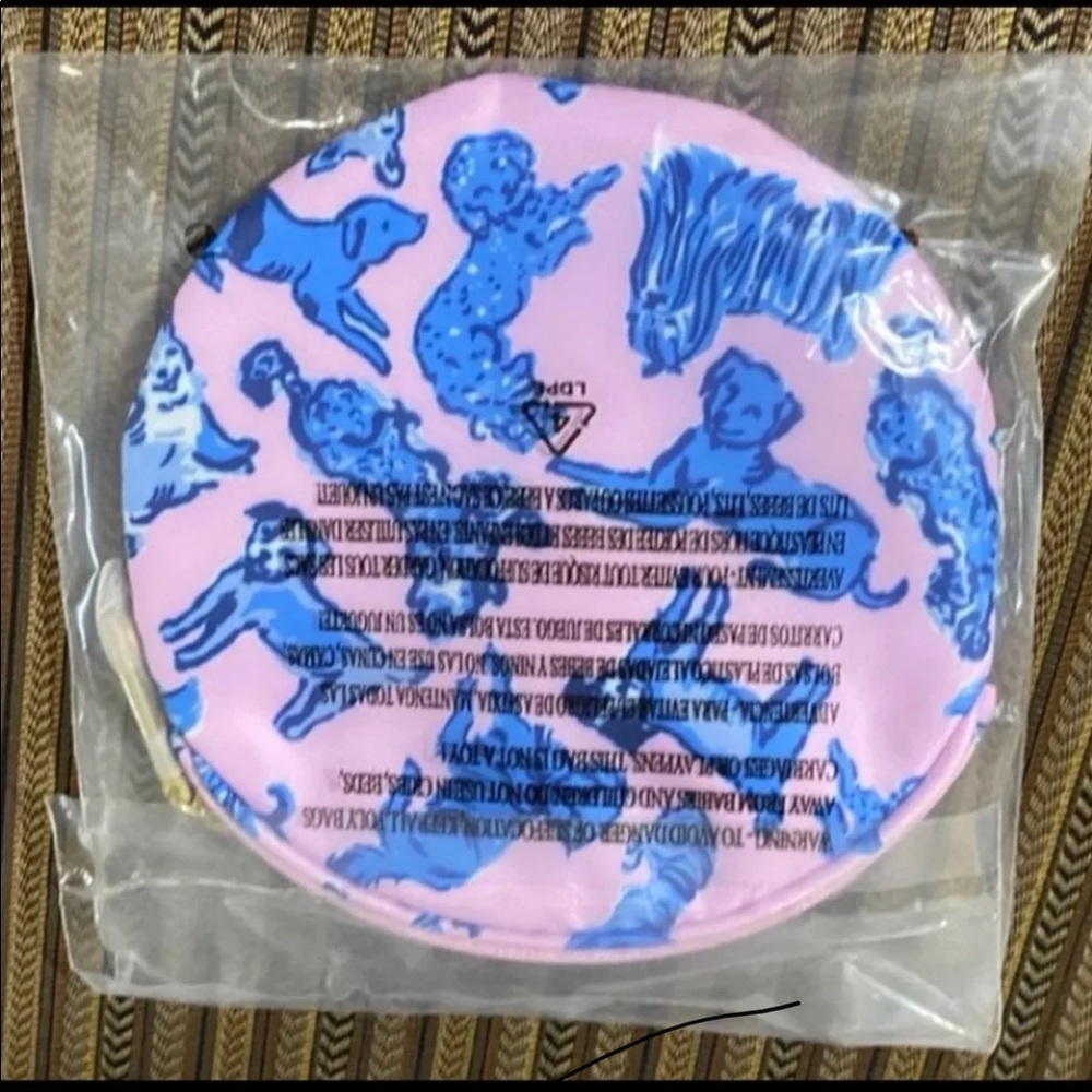 NWT Lilly Pulitzer Dog Coin Purse